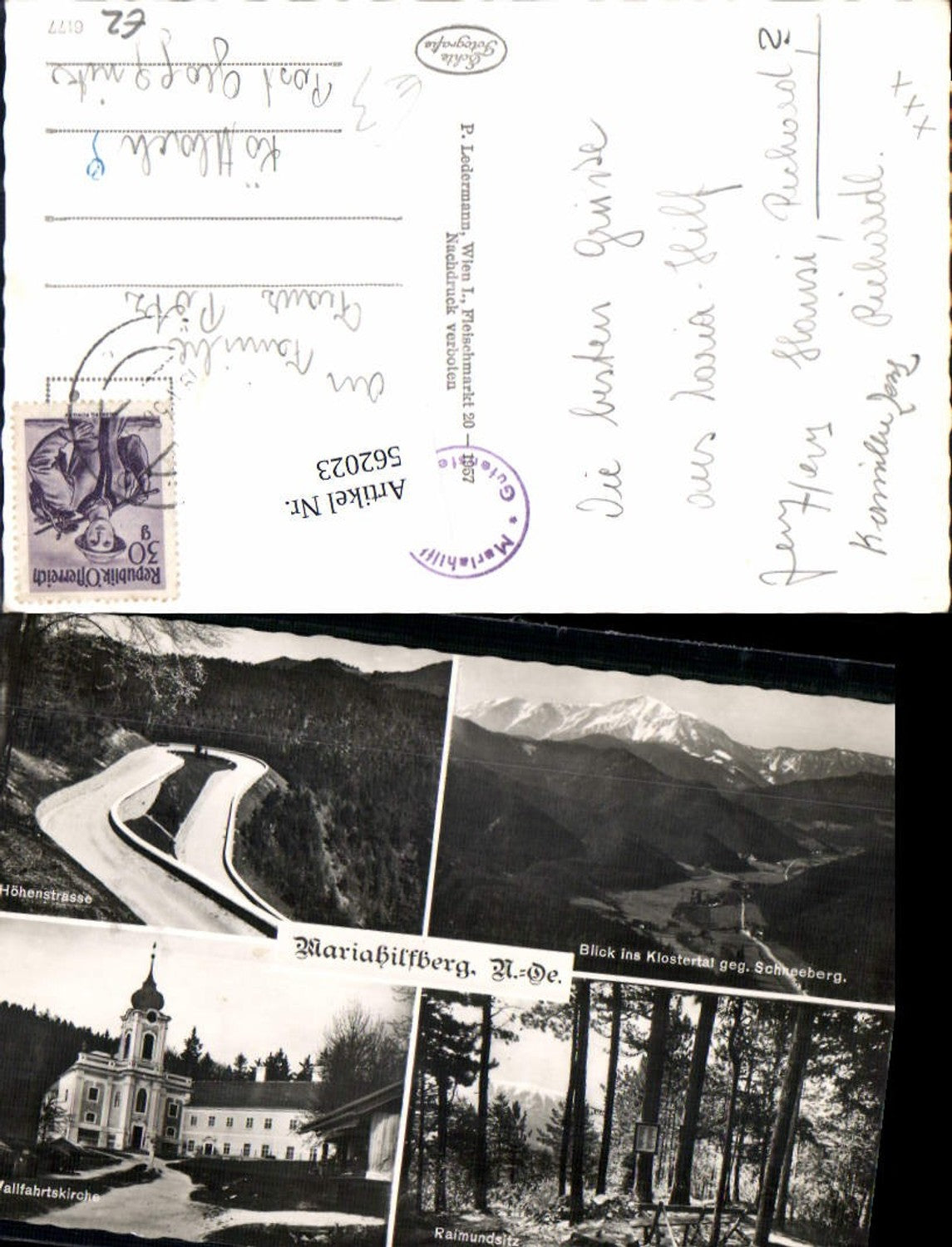 562023,Mariahilferberg Klostertal Gutenstein