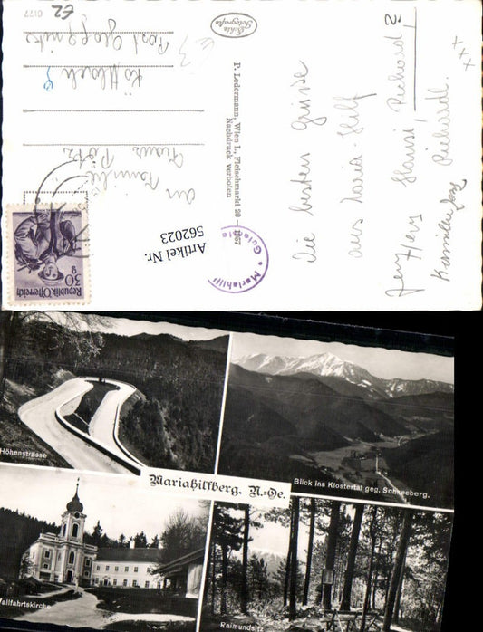 562023,Mariahilferberg Klostertal Gutenstein