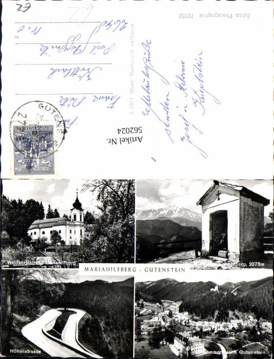 562024,Mariahilferberg Klostertal Gutenstein