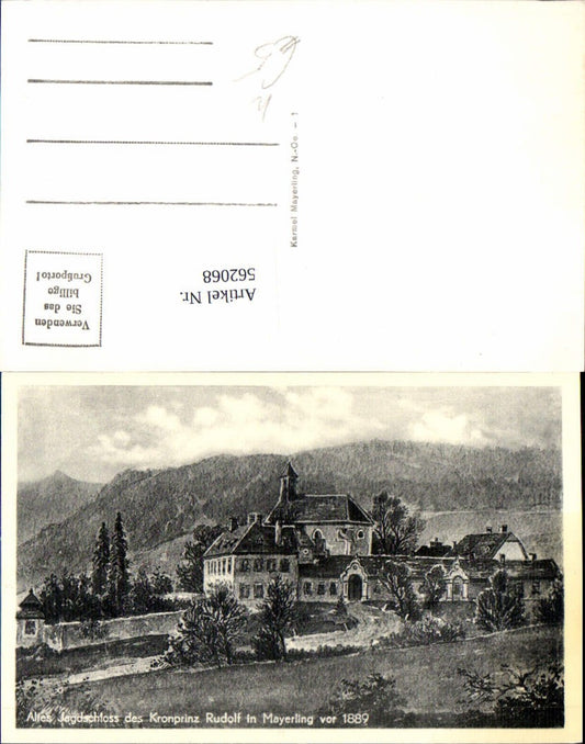 562068,Mayerling bei Baden Schloss