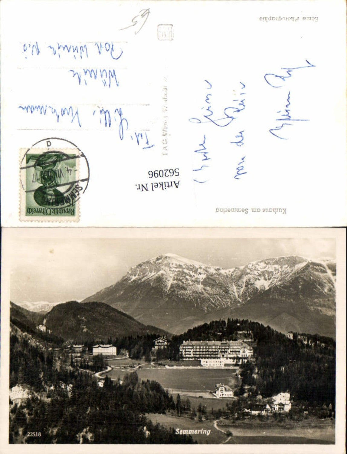 562096,Semmering Hotel