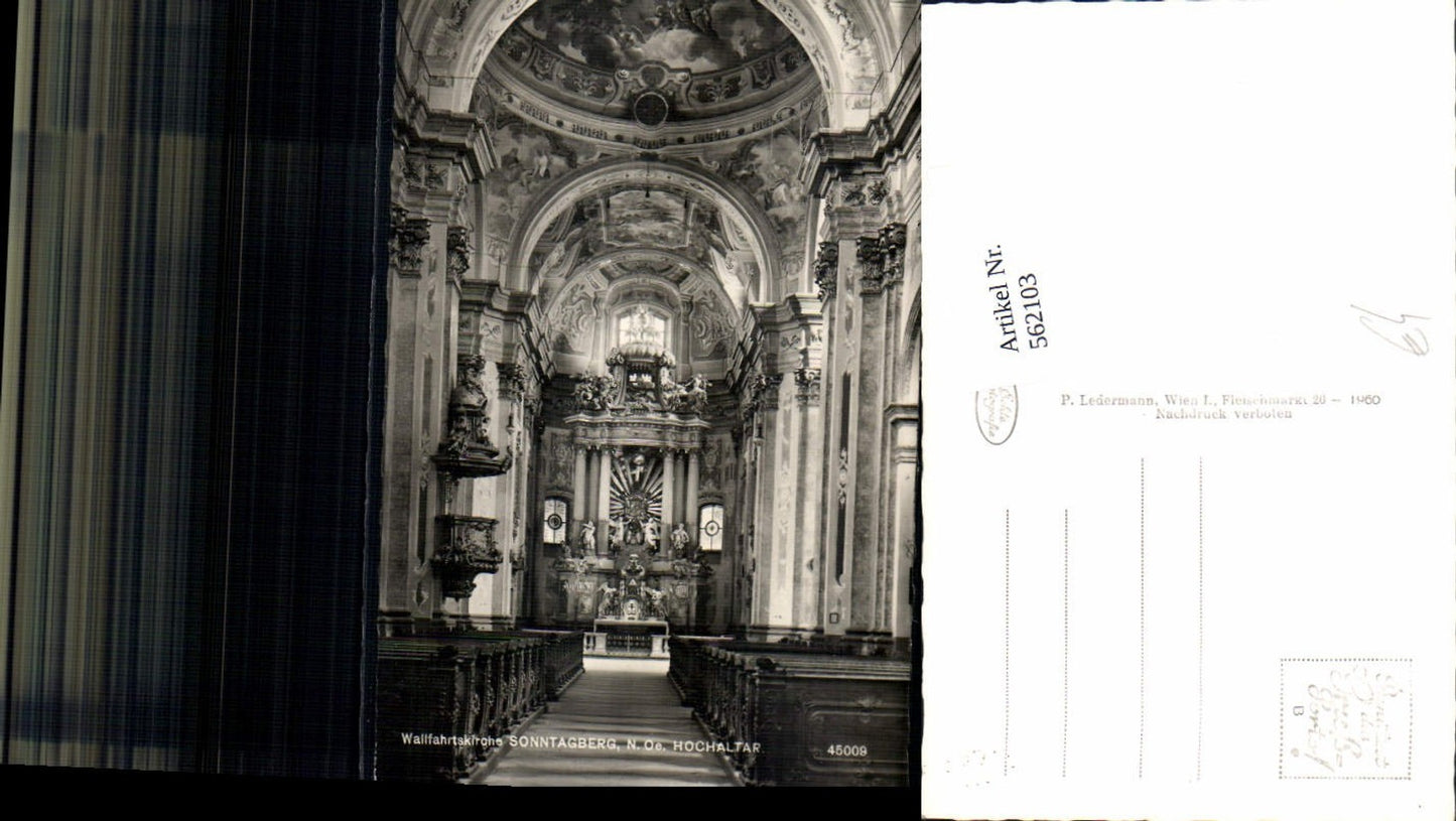 562103,Sonntagberg Altar b. Kematen Rosenau