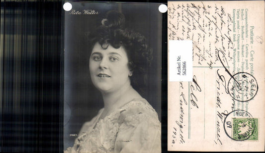 562866,Schauspielerin Reta Walter Portrait