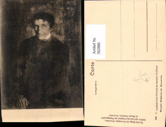 562880,Künstler Ak F. Lenbach Portrait du chanonine Dollinger Kunst Wissenschaft