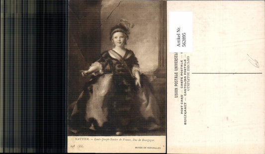 562895,Künstler Ak Nattier Louis-Joseph-Xavier de France Duc de Bourgogne Adel Monarchie