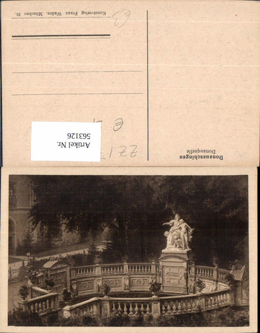 563126,Donaueschingen Donauquelle Statue Monument