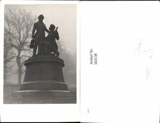 563138,Foto Ak Straussdenkmal Johann Strauss Statue Monument