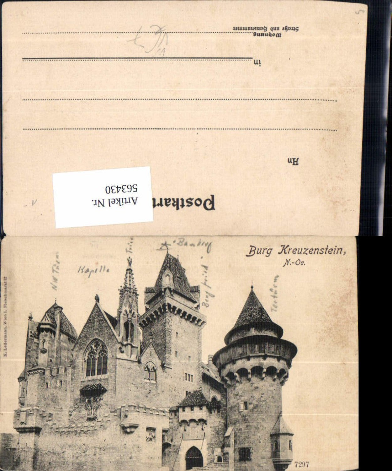 563430,Burg Kreuzenstein Leobendorf pub K. Ledermann 7297