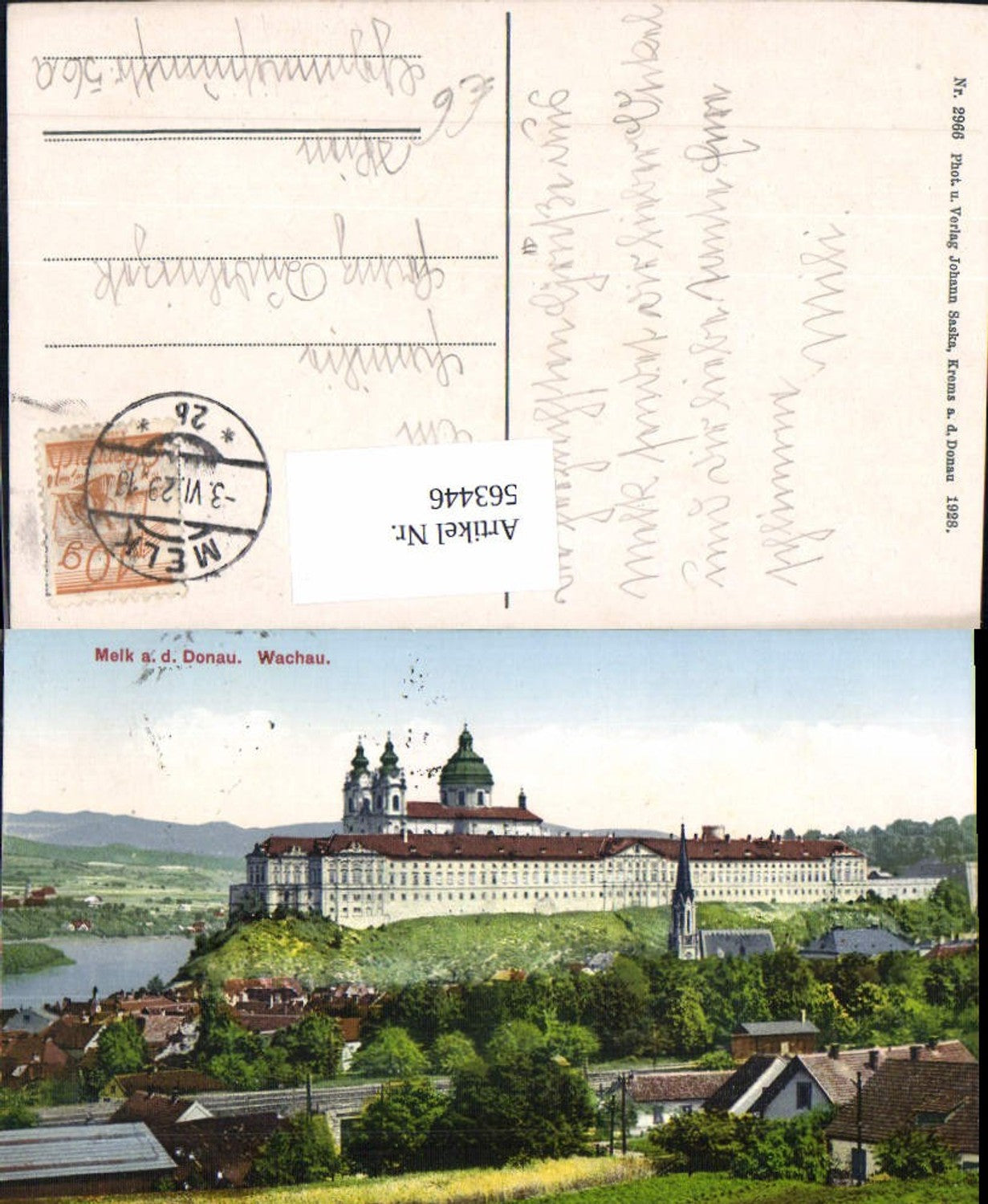 563446,Melk a. d. Donau Wachau Stift