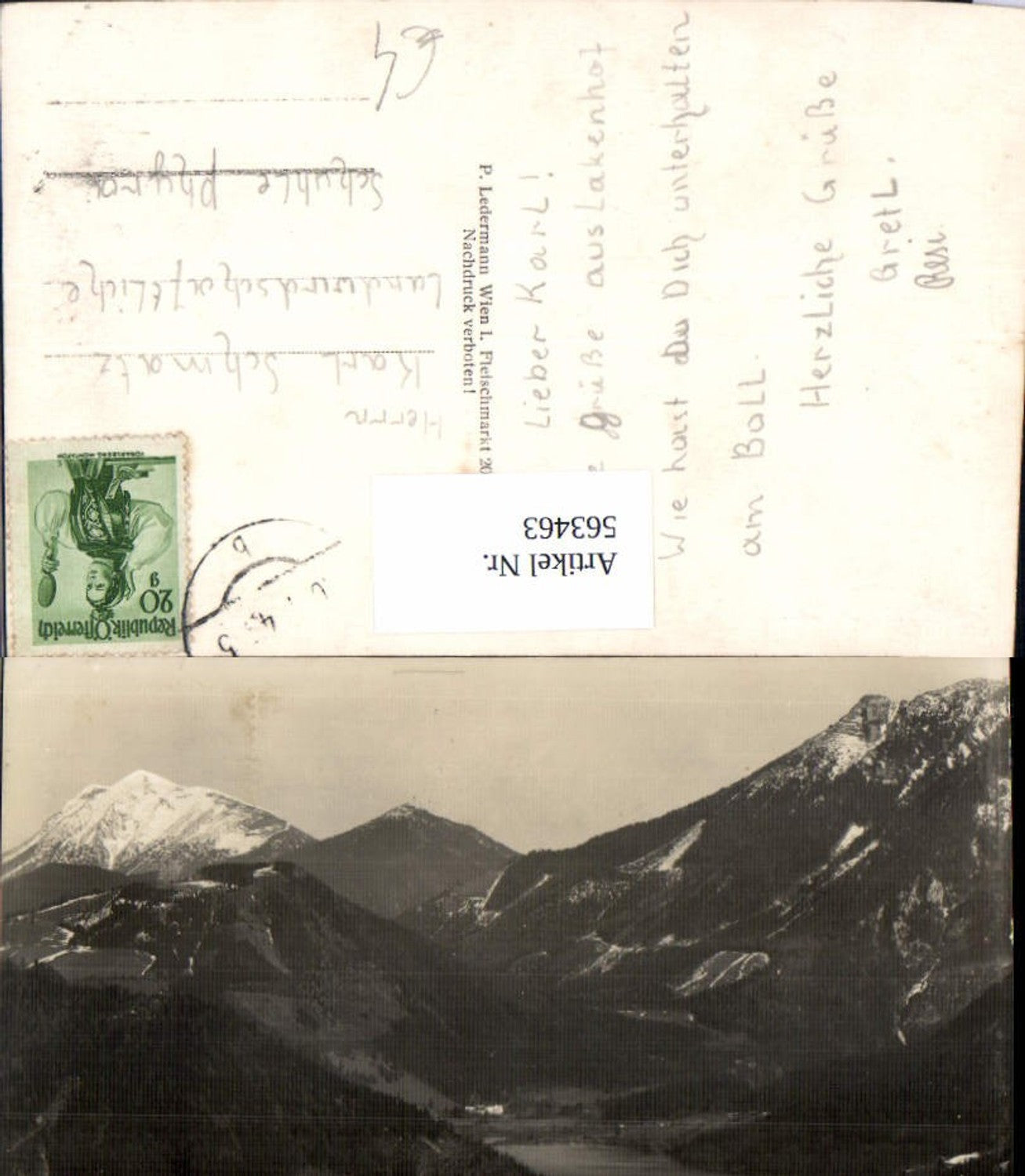 563463,Lunzer See Lunz am See Ötscher u. Scheiblingstein