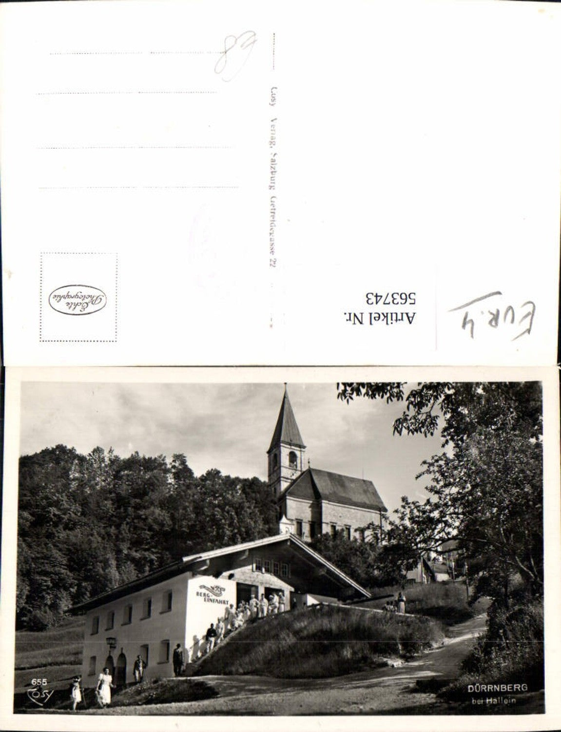 563743,Foto Ak Dürrnberg b. Hallein Salzbergwerk pub Cosy 655
