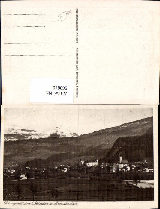 563810,Golling m. d. Schlenken u. Schmittenstein