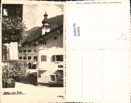 563836,Foto Ak Motiv aus Lofer pub Gusti Lukas