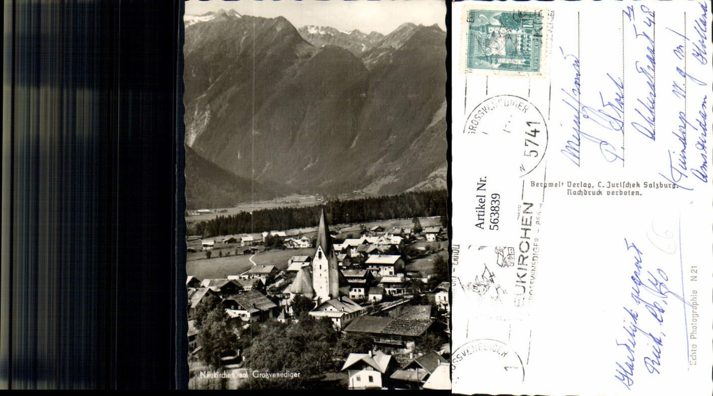 563839,Foto Ak Neukirchen am Großvenediger
