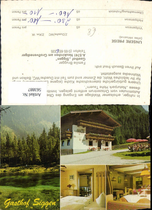 563887,Mehrbild Ak Neukirchen am Großvenediger Gasthof Siggen