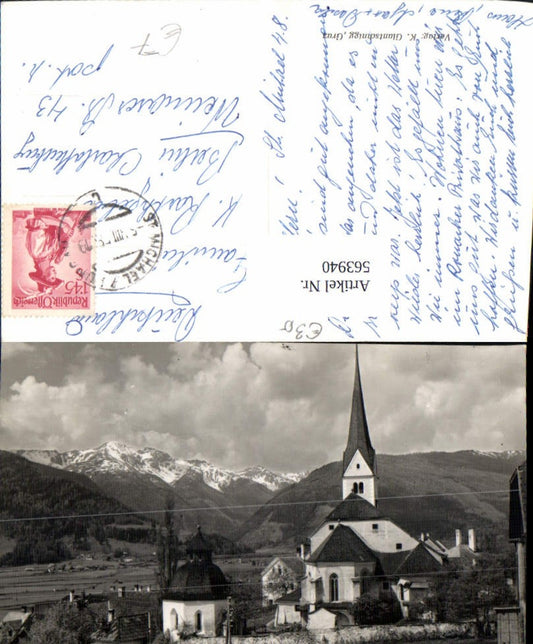 563940,Foto Ak Sankt Michael im Lungau