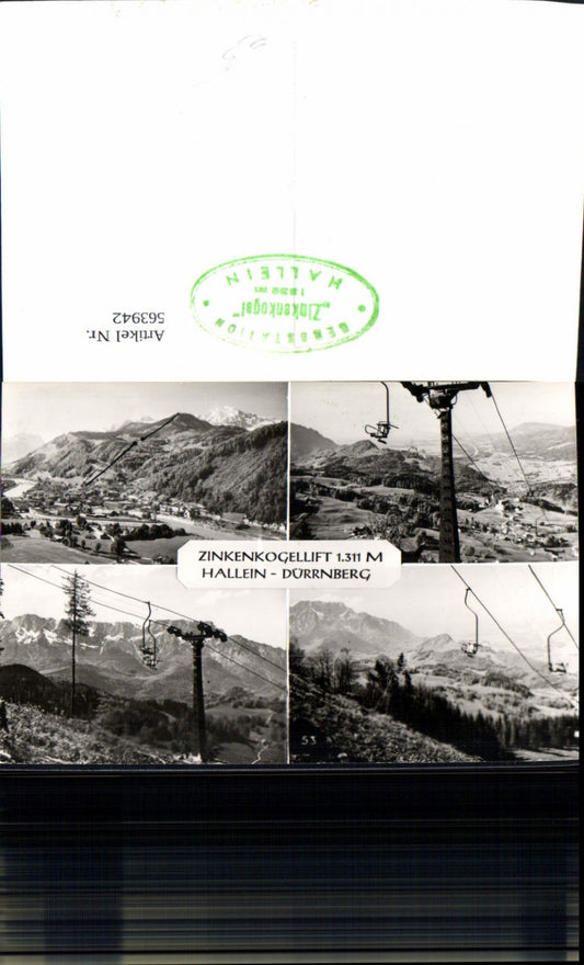 563942,Mehrbild Ak Zinkenkogellift Hallein Dürrnberg