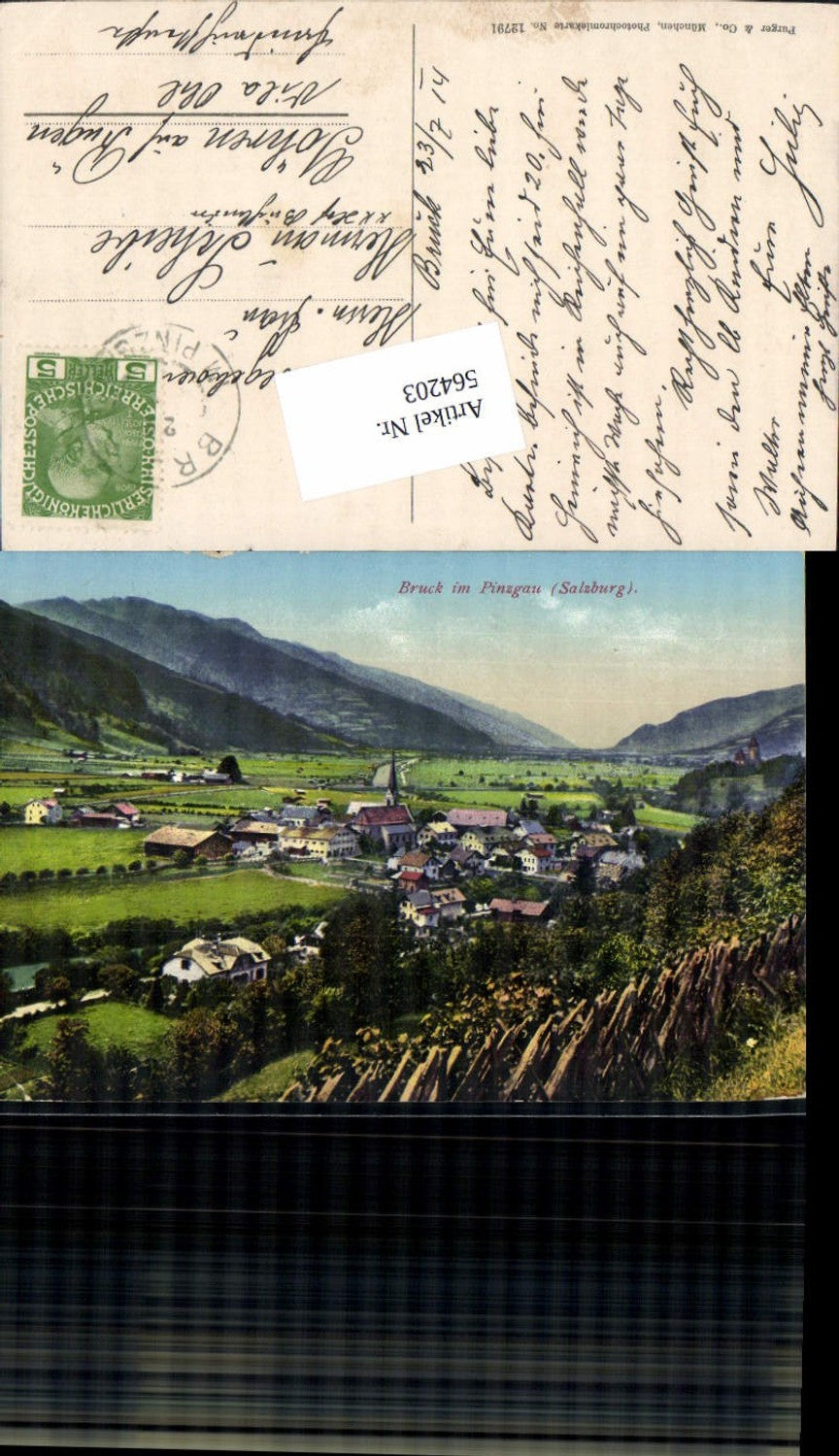 564203,Bruck Fusch an der Glocknerstraße im Pinzgau pub Purger Co. 12791
