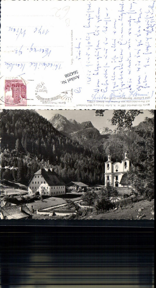 564208,Maria Kirchental Sankt Martin bei Lofer Barockkirche Kirche