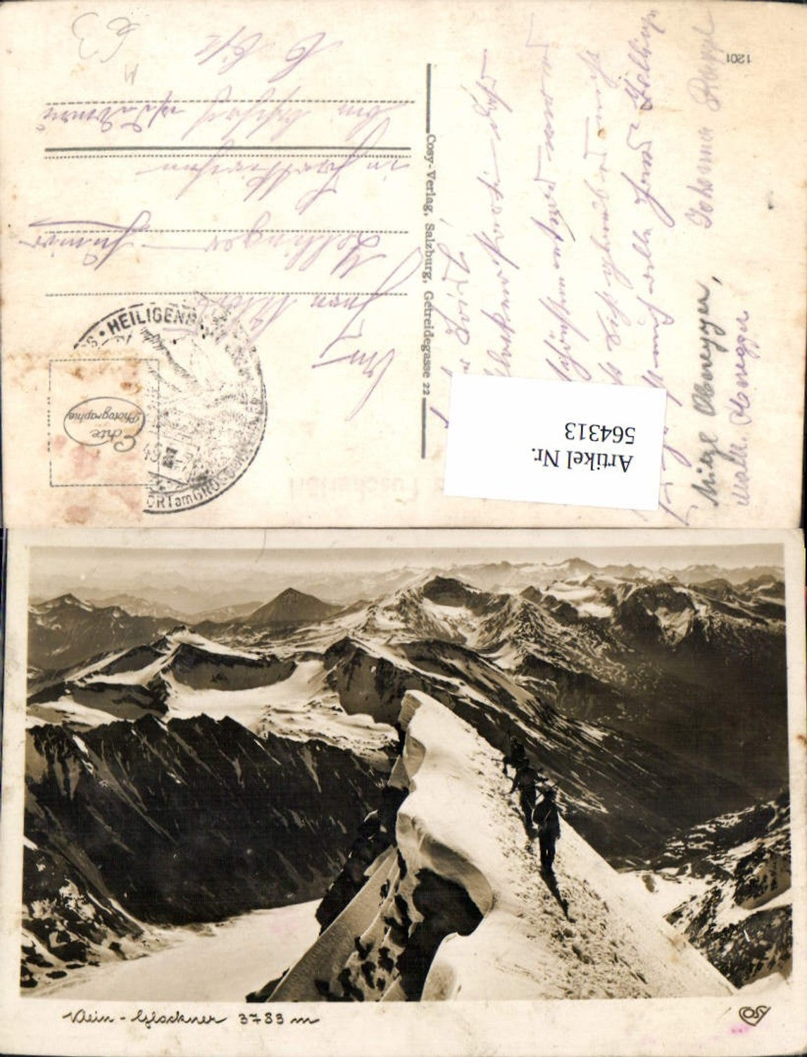 564313, Kleinglockner Gipfel b. Heiligenblut am Großglockner