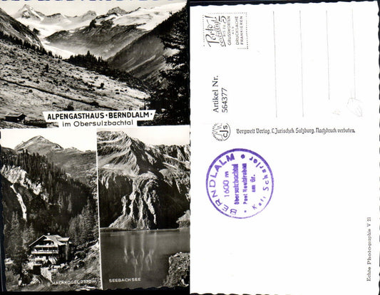 564377,Mehrbild Ak Alpengasthaus Berndlalm Neukirchen am Großvenediger