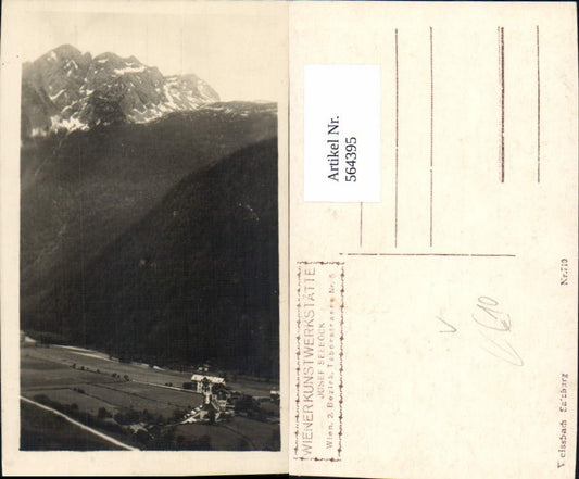 564395,Weißbach bei Lofer Totale pub Wiener Kunstwerkstätte Josef Seeböck