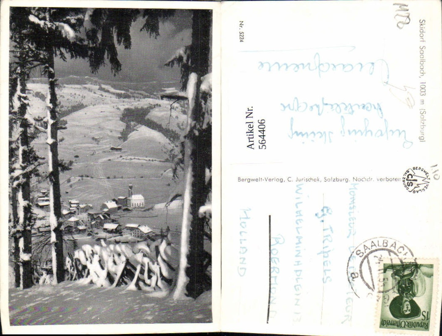 564406,Saalbach-Hinterglemm Winteransicht
