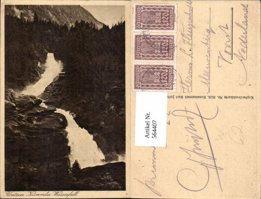 564407,Krimml Unterer Krimmler Wasserfall