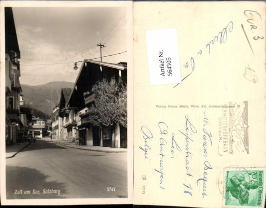 564505,Zell am See Straßenansicht
