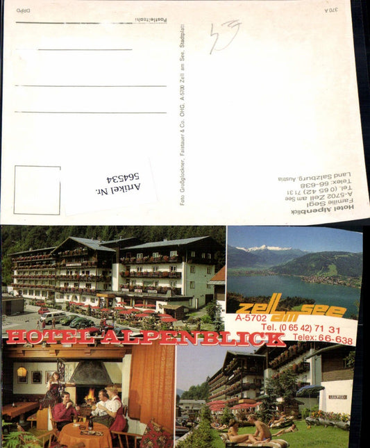 564534,Zell am See Hotel Alpenblick VW Käfer Oldtimer Auto