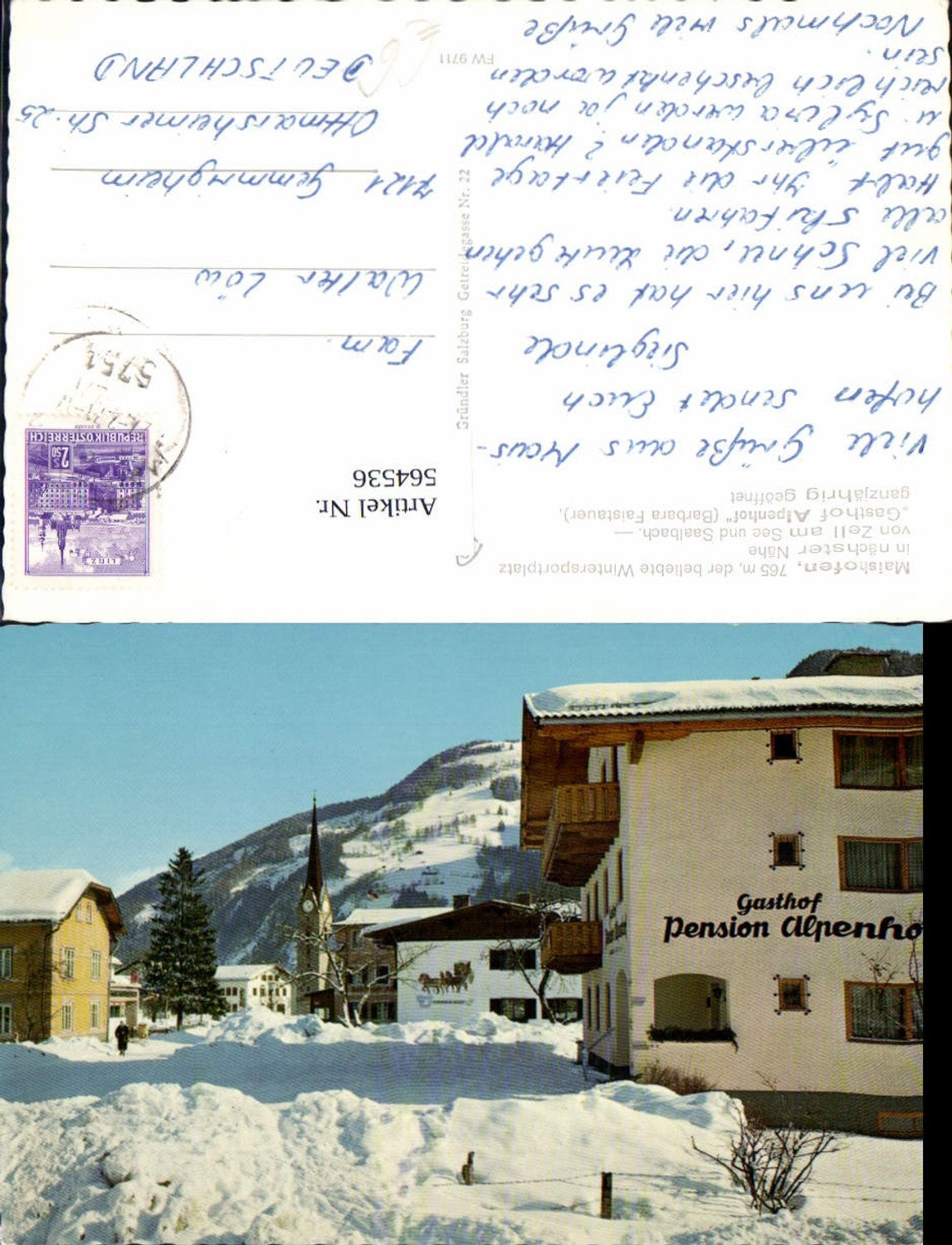 564536,Maishofen bei Zell am See