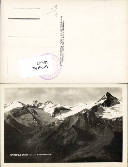 564545,Zell am See Schmittenhöhe Großglockner