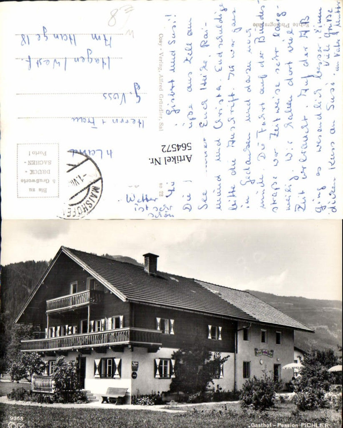 564572,Maishofen bei Zell am See Gasthof Pension Pichler pub Cosy 9365