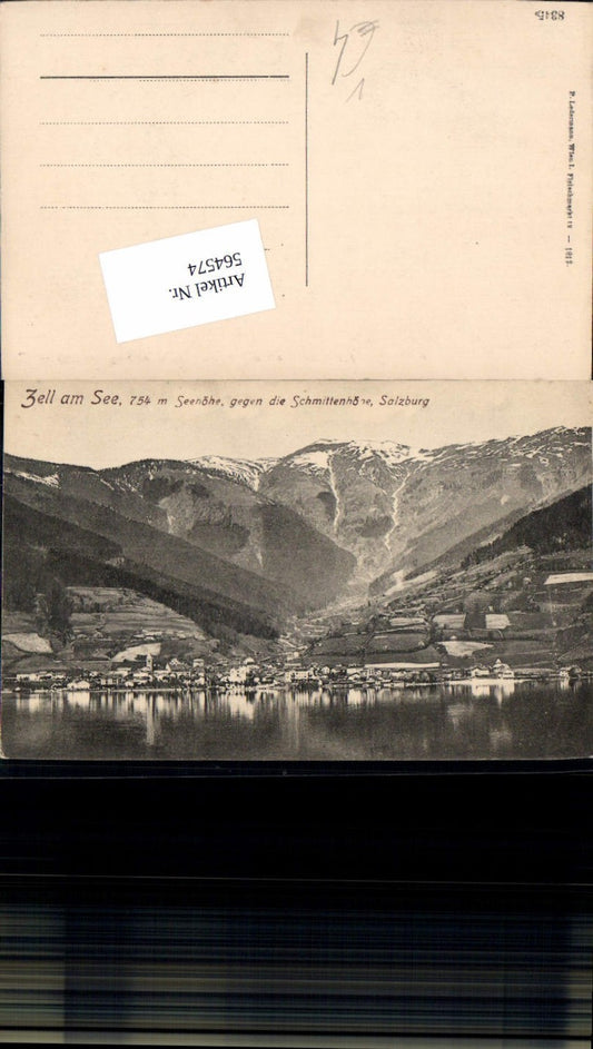 564574,Zell am See gegen Schmittenhöhe pub Ledermann 8345