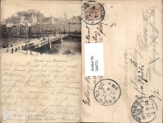 564721, Salzburg State Bridge Bridge 1898