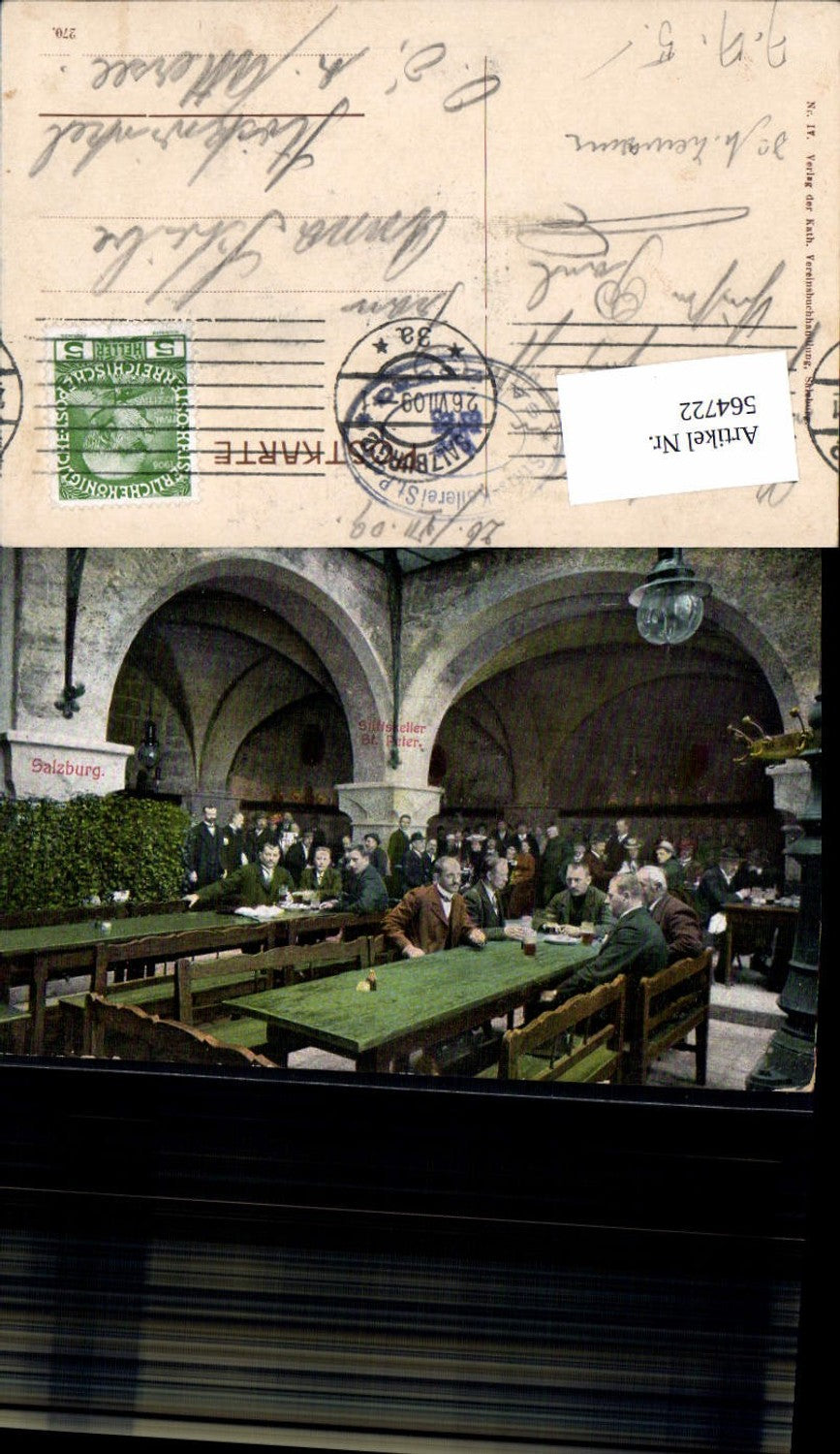 564722, Salzburg St. Peter Stiftskeller Beer