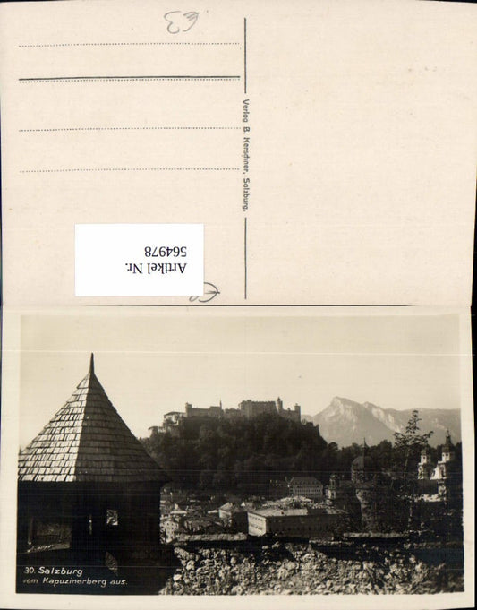 564978, Salzburg from Kapuzinerberg