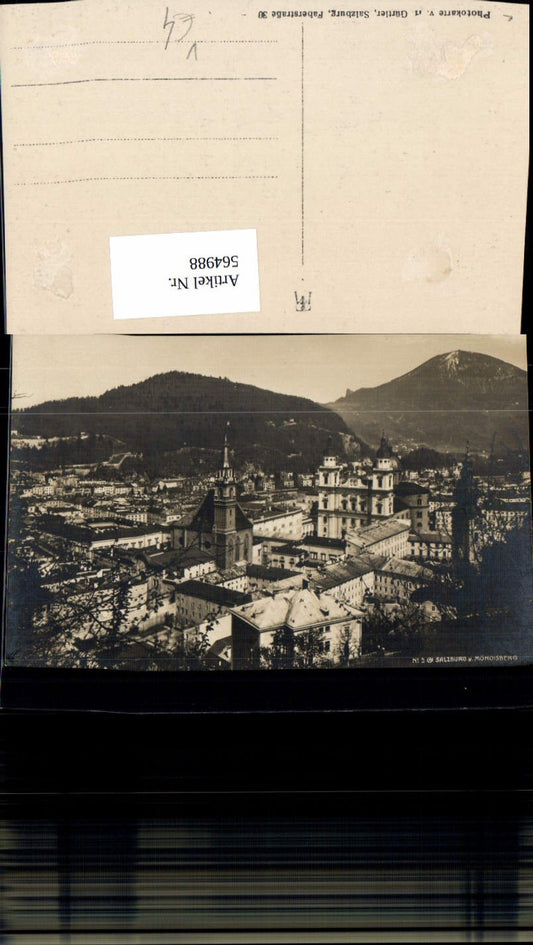 564988, Salzburg view of the fortress pub H. Gürtler