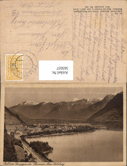 565037,Zell am See geg. d. Steinerne Meer