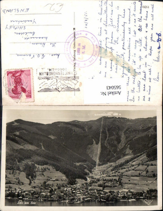 565043,Zell am See Totale m. Schmittenhöhe