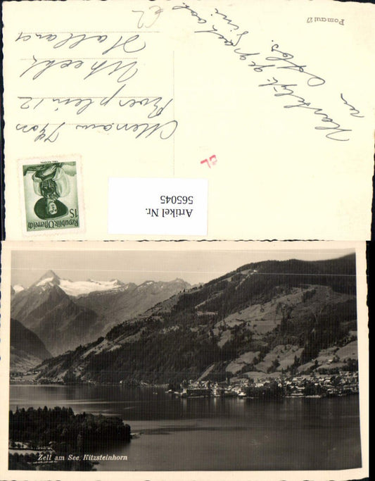 565045,Foto Ak Zell am See Kitzsteinhorn