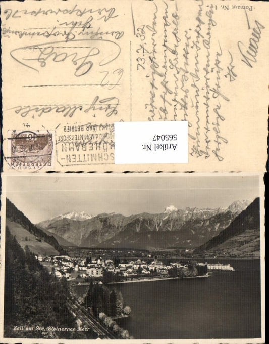565047,Foto Ak Zell am See Steinernes Meer