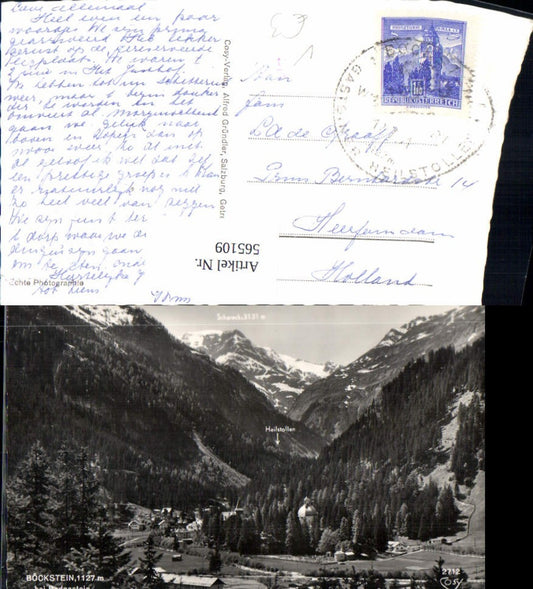 565109,Foto Ak Böckstein b. Bad Gastein Heilstollen Scharreck pub Cosy 2712