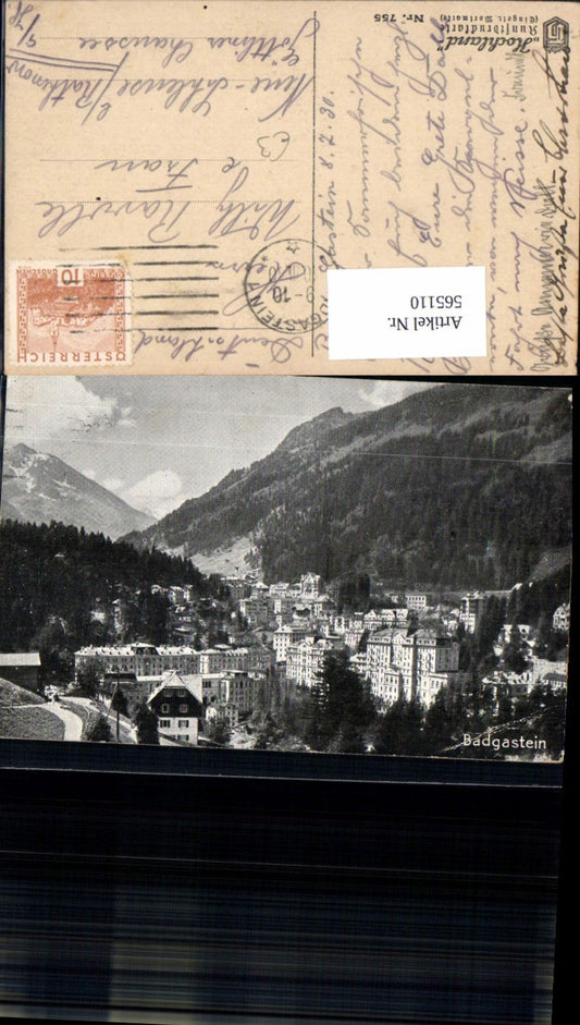 565110,Bad Gastein Ansicht