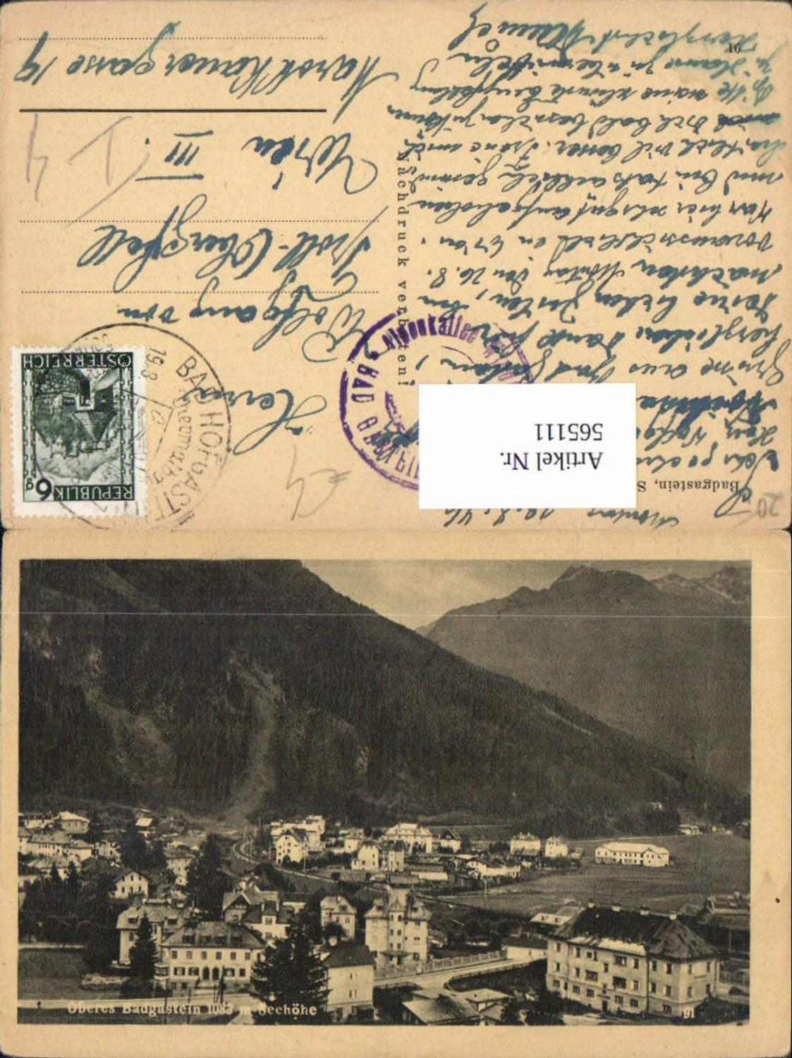 565111,Oberes Bad Gastein