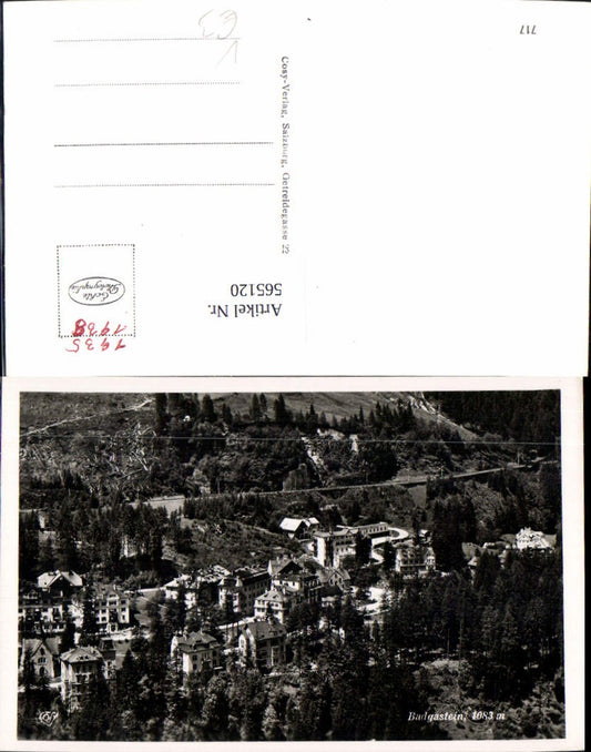565120,Foto Ak Bad Gastein Ansicht pub Cosy 717