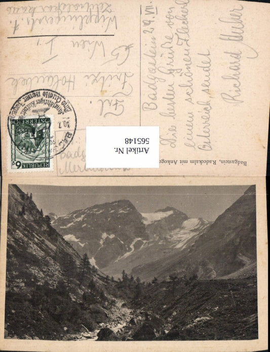 565148,Bad Gastein Radeckalm m. Ankogel