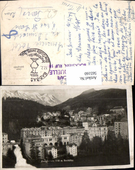 565160,Bad Gastein m. Wasserfall