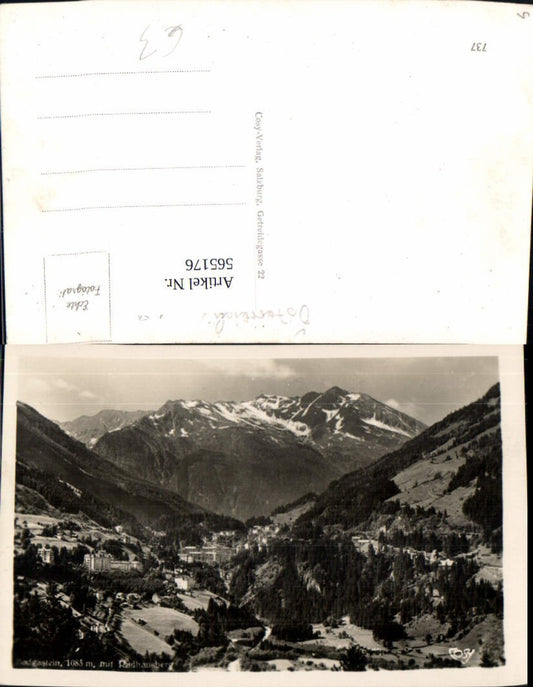 565176,Foto Ak Bad Gastein m. Rathausberg