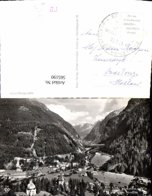 565190,Foto Ak Bad Gastein Böckstein Anlauftal pub Cosy 789
